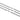 Cuban link chain 5mm in white gold clasp