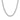 Cuban Link Chain 8mm in white gold